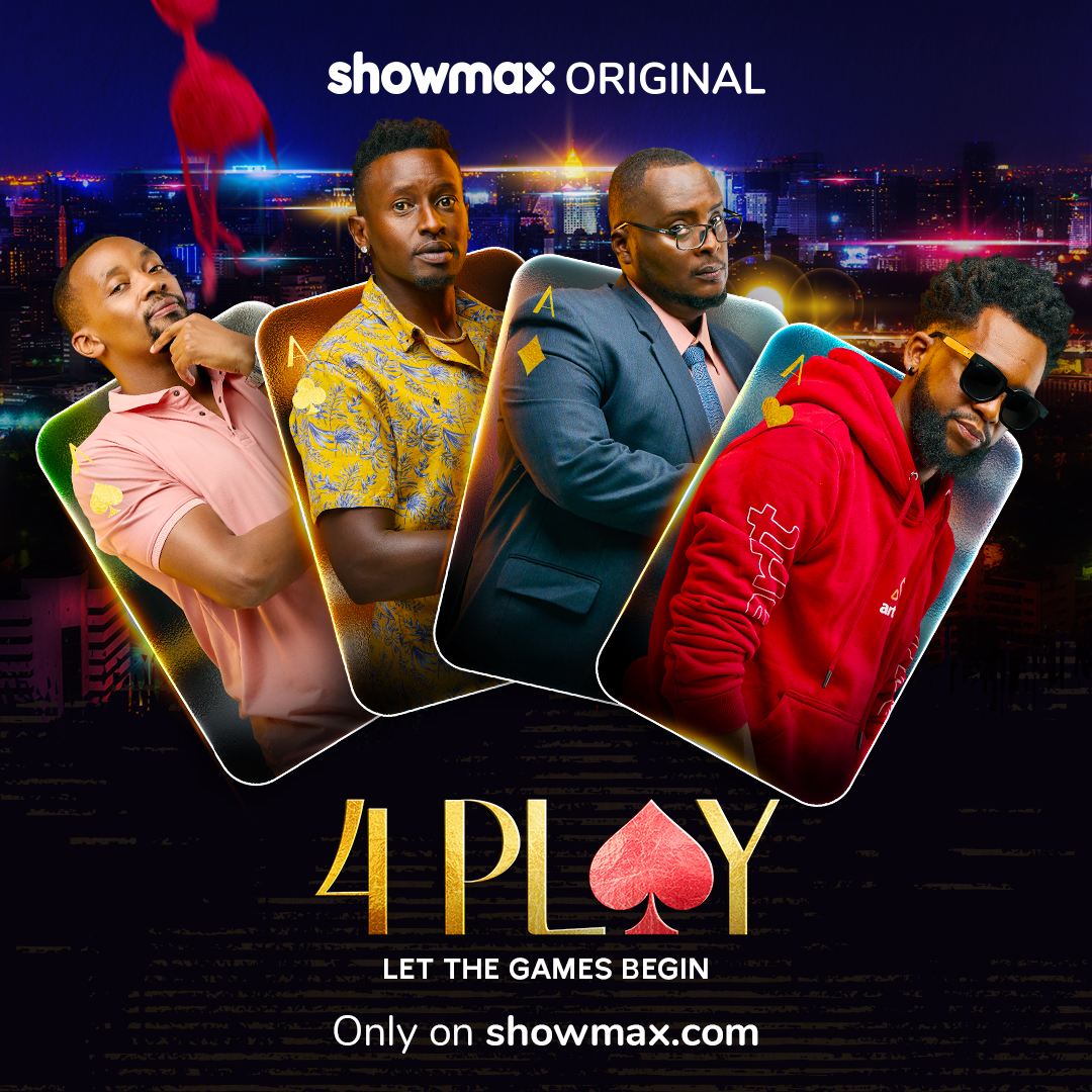 Showmax’s new adult drama series, 4 Play, explores bromance and the struggle for survival in Nairobi